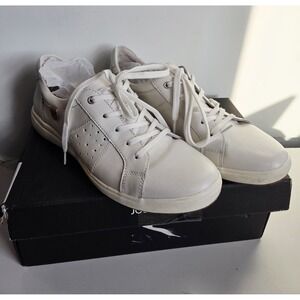 JOSEF SEIBEL Caren 01 Casual White Leather Sneaker‎ Women's Size 9-9.5  40 EUR